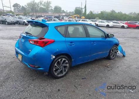 2017 Toyota Corolla Im z USA, uszkodzony, nr VIN JTNKARJEXHJ526674